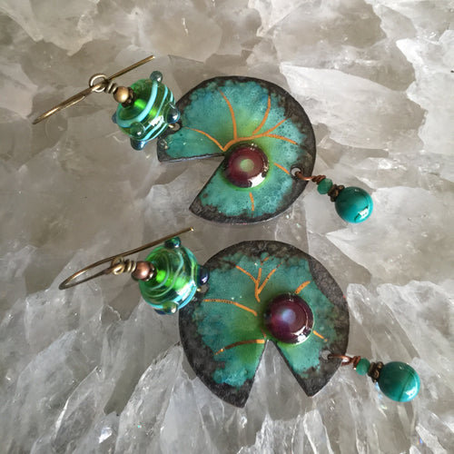 Lily Pad Enamel